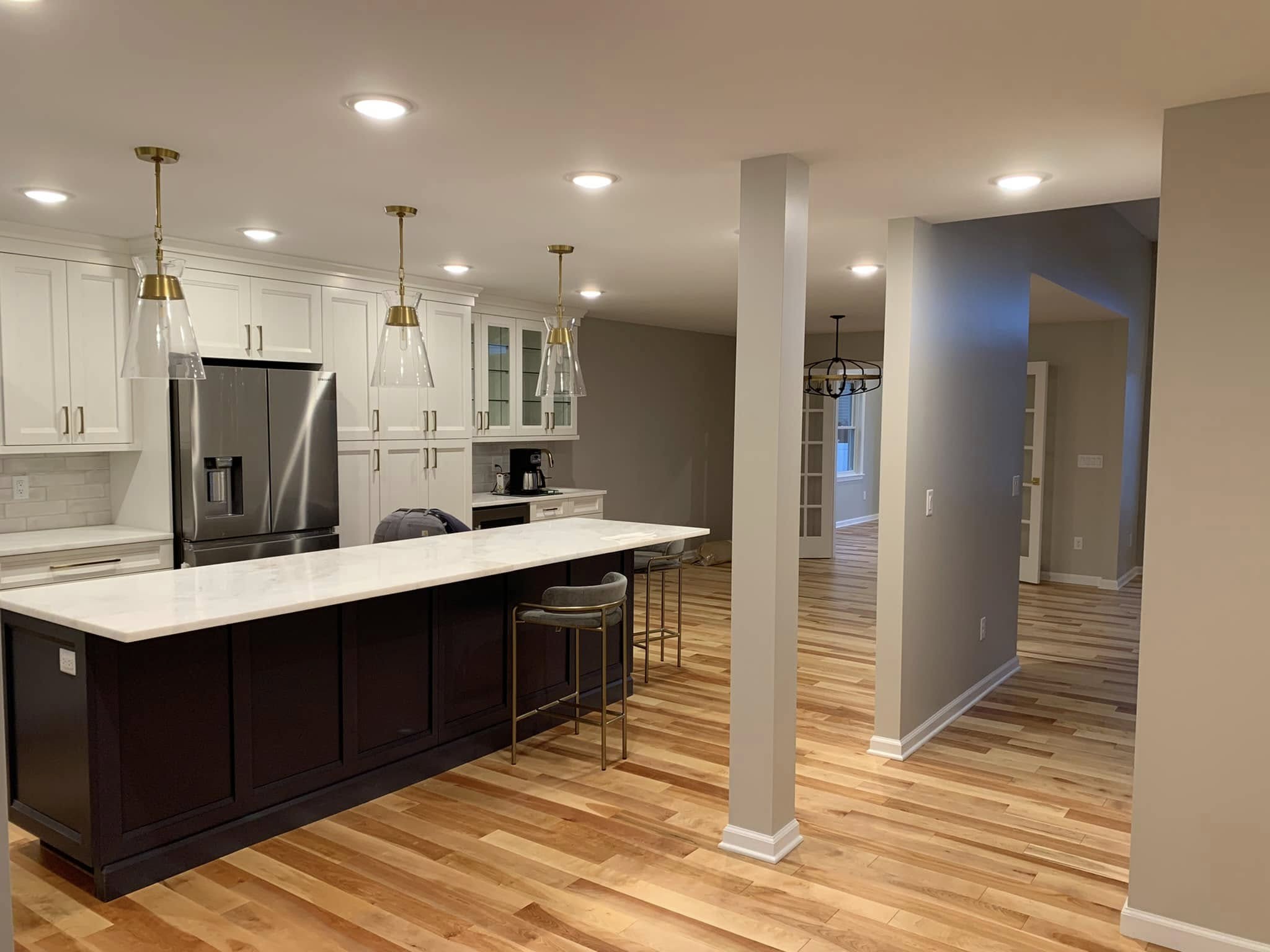Kitchen remodel by Fournier Construction &amp; Excavation