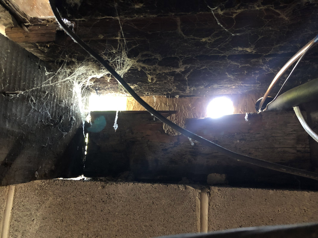 Under house work