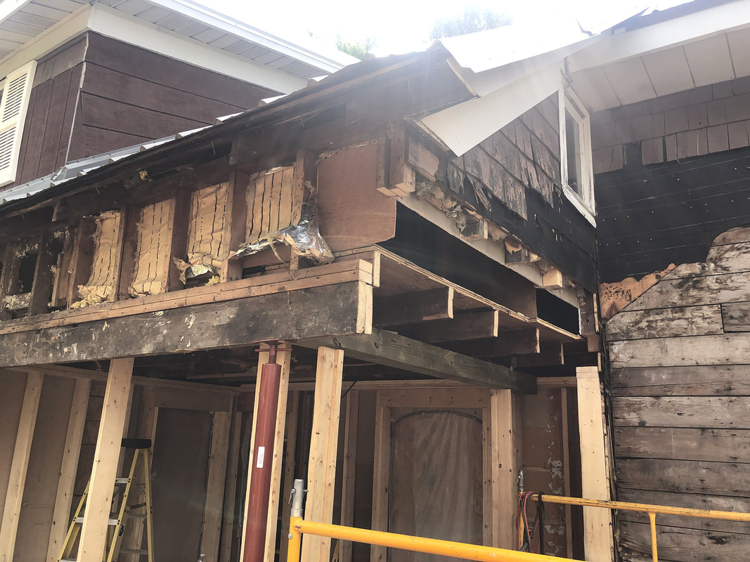 Preparing the house